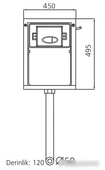 Инсталляция для унитаза SantiLine SL-05 - фото товара