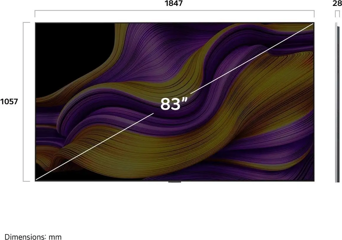 OLED телевизор LG OLED evo AI G5 OLED83G5RLA – фото товара