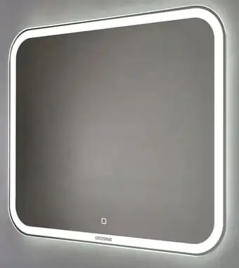 Мебель для ванных комнат Grossman Зеркало Comfort LED 80x68 680680 – изображение в каталоге