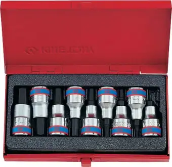 Набор торцевых головок King Tony 4110PR (9 предметов) – изображение в каталоге