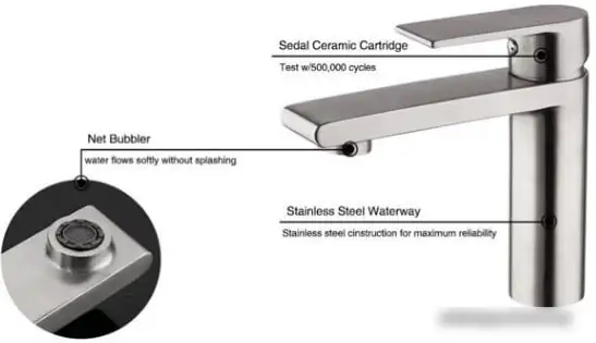 Смеситель Gappo G1099-20 - фото товара
