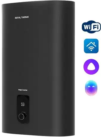 Накопительный электрический водонагреватель Royal Thermo RWH 30 Major Inverter Grafit - изображение в каталоге