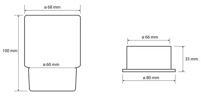 Стакан для зубной щетки и пасты Bemeta Omega 138110061 – фото товара