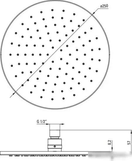 Душевая система Deante Box Gold BXYZGEBT - фото товара