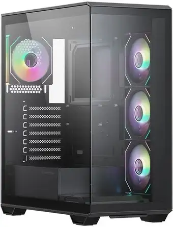 Корпус XASTRA Q600 4ARGB-C10 (черный) – изображение в каталоге