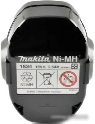 Аккумулятор Makita 1834 (18В/2.5 Ah) – фото товара