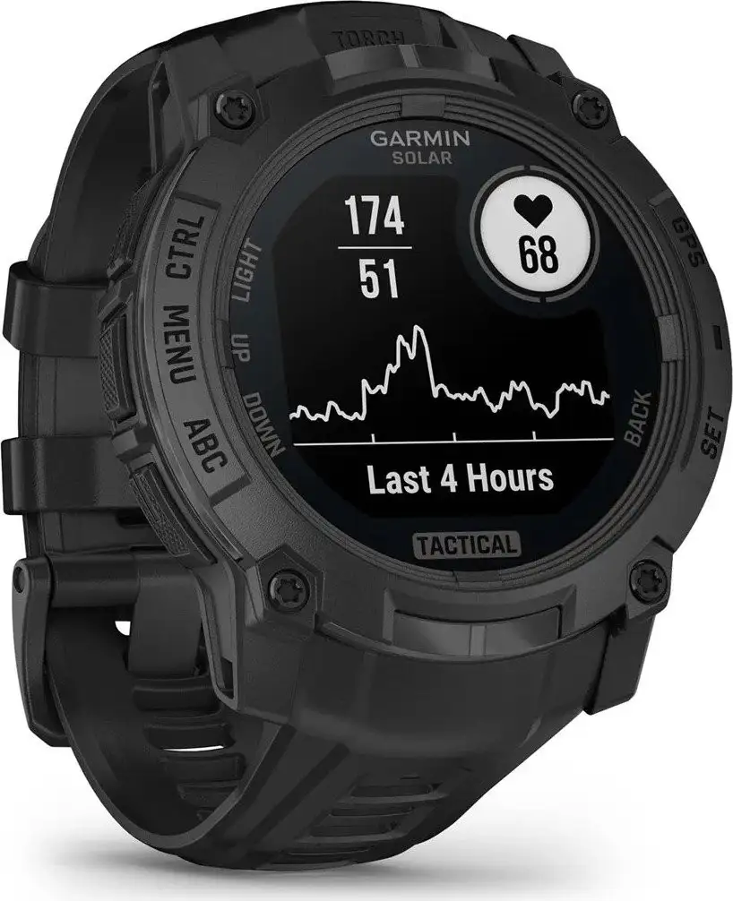 Умные часы Garmin Instinct 3 Solar Tactical Edition 50 мм (черный) – фото товара