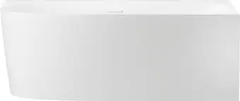 Ванна Wellsee Belle Spa 2.0 160x75 235803002 (пристенная ванна (правая) белый глянец, экран, каркас, сифон-автомат глянцевый белый) - изображение в каталоге