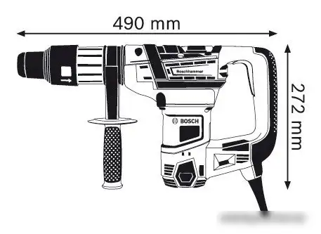 Перфоратор Bosch GBH 5-40 D Professional [0611269020] – фото товара