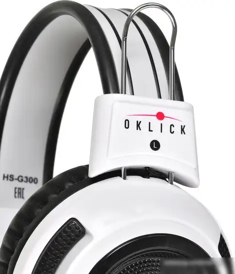 Наушники Oklick HS-G300 Armageddon (белый/черный) – фото товара