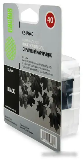 Картридж CACTUS CS-PG40 – фото товара