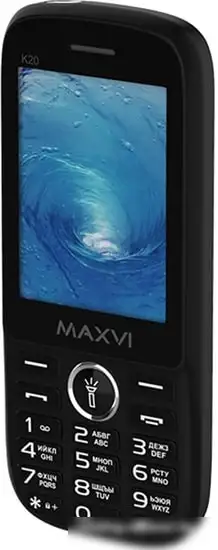 Мобильный телефон Maxvi K20 (черный) – фото товара