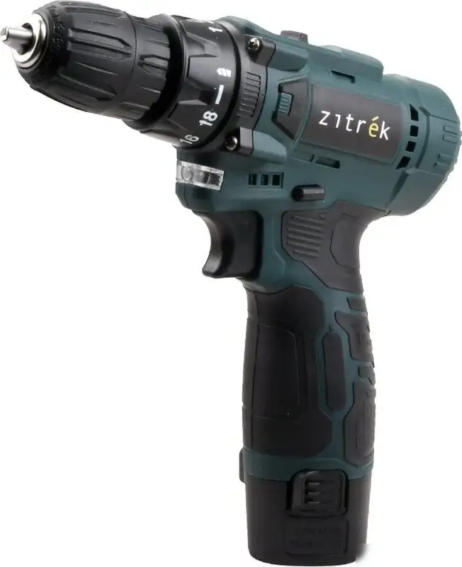 Дрель-шуруповерт Zitrek Green 12V Max 085-1016 (с 2-мя АКБ) – фото товара