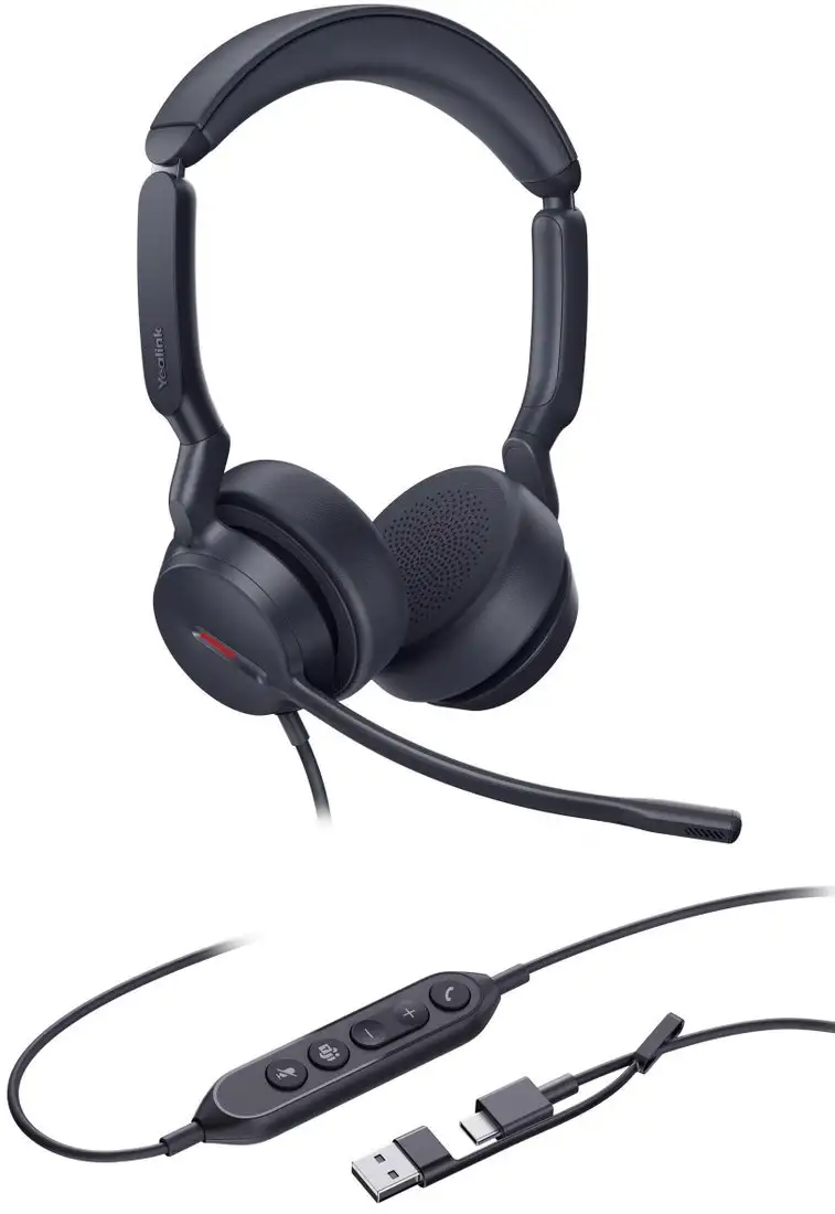 Офисная гарнитура Yealink UH44 Dual UC USB-C/A – фото товара