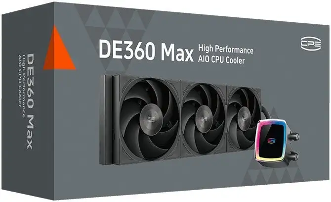 Система жидкостного охлаждения для процессора PCCooler DE360 Max (черный) – фото товара