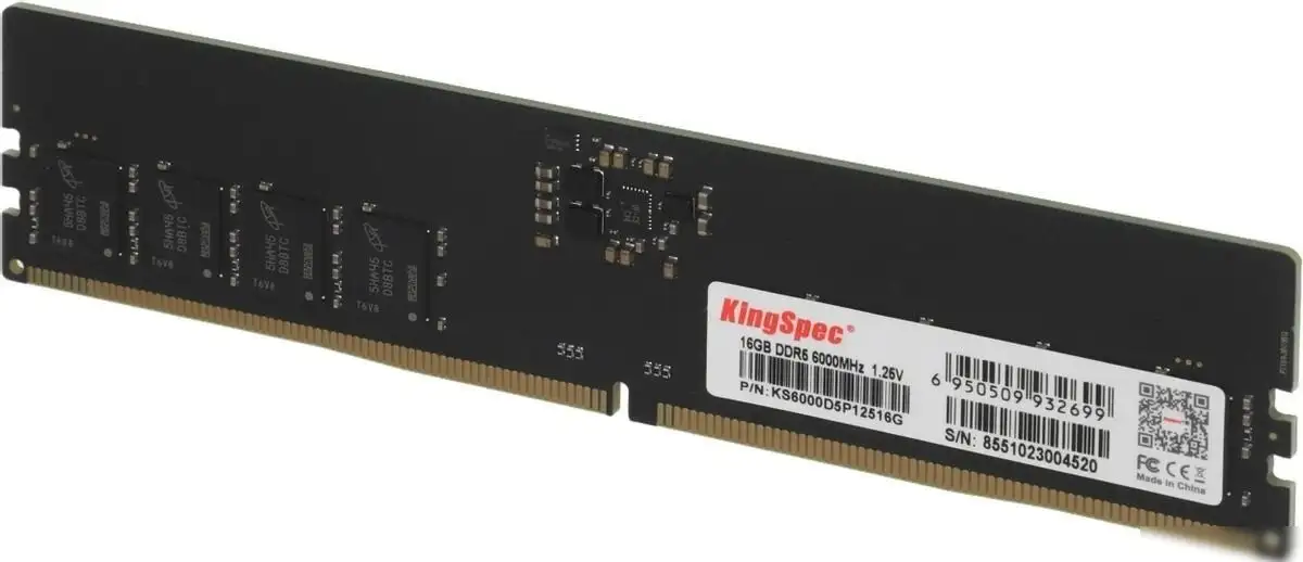 Оперативная память KingSpec 16ГБ DDR5 6000 МГц KS6000D5P12516G – фото товара