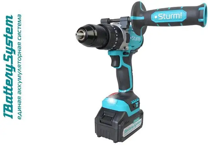 Ударная дрель-шуруповерт Sturm CD2080I (с 2-мя АКБ, кейс) – фото товара