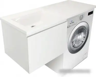 Эстет Тумба под умывальник Dallas Luxe ФР-00002304 (левый, белый) – фото товара