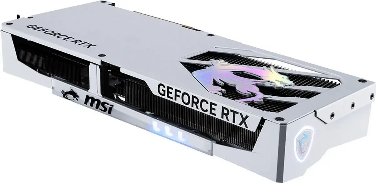 Видеокарта MSI GeForce RTX 5070 12G Gaming Trio White – фото товара