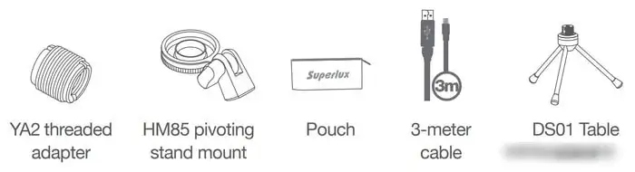 Микрофон Superlux E205U MKII (черный) – фото товара