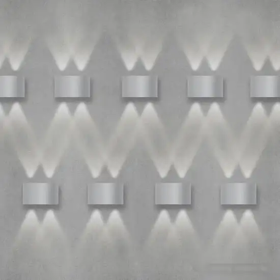 Бра Elektrostandard 1555 Techno LED Twinky Double (серый) – фото товара