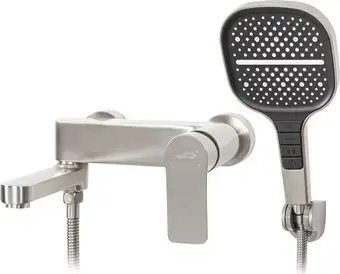 Смеситель Hansberge H4010 (никель) - изображение в каталоге