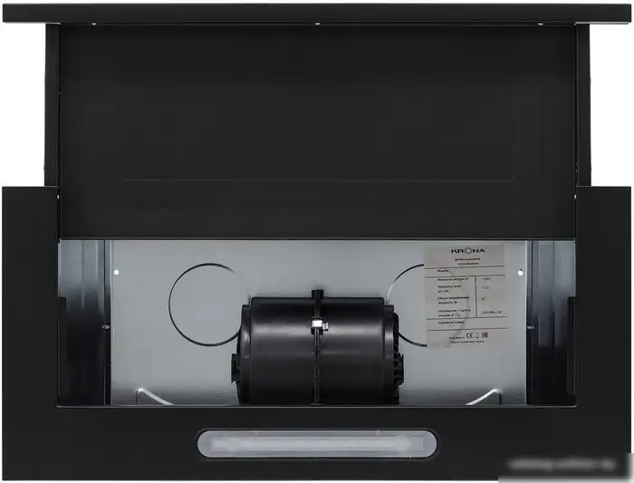 Кухонная вытяжка Krona Kerry 600 Black PB (черный) - фото товара