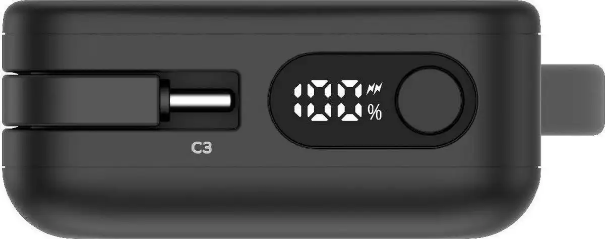 Внешний аккумулятор Momax 1-Power Vital+ Built-In USB-C IP138 10000mAh (черный) – фото товара