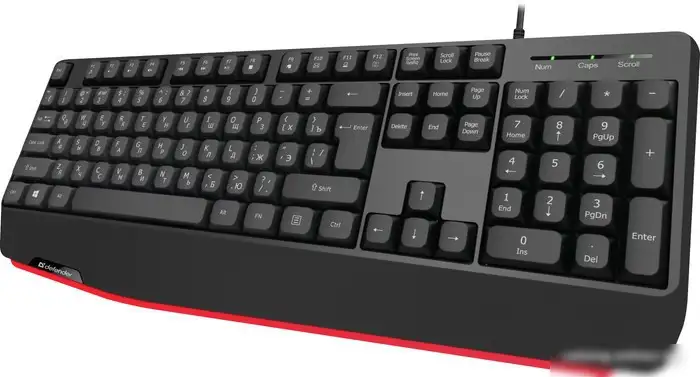Клавиатура Defender Atom HB-546 (черный) – фото товара