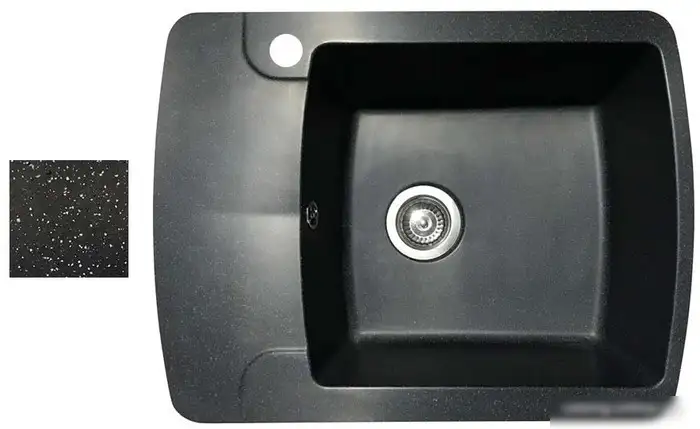 Кухонная мойка БелЭворс Flexi R (черный) - фото товара