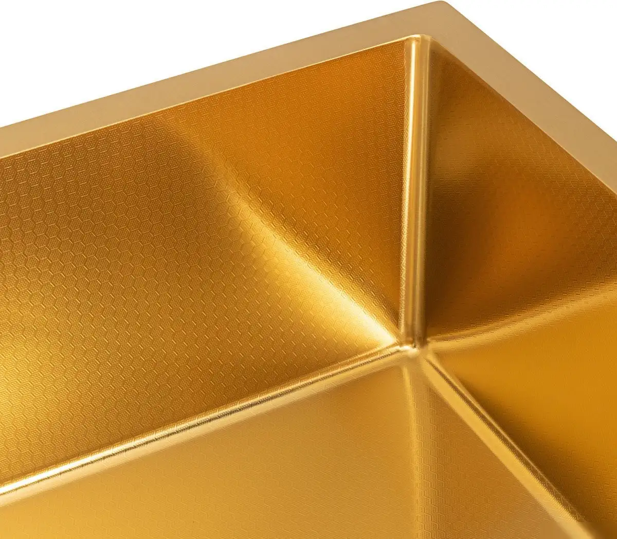 Кухонная мойка ARFEKA Eco AR PVD Nano Decor 70x50 (золото) - фото товара