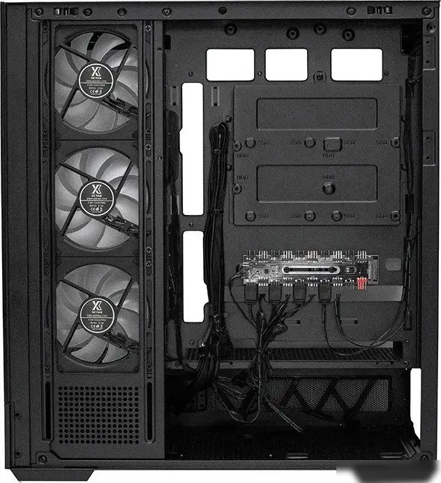 Корпус XASTRA Q700 4ARGB-C10-UC (черный) – фото товара