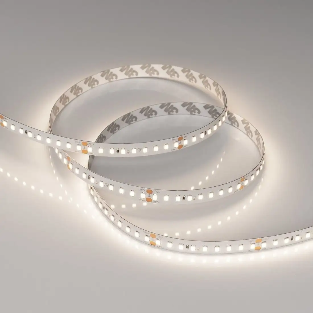 Светодиодная лента Arlight 7.7W/m 144LED/m 2835SMD дневной белый 5M RT-A144-10mm 24V Day4000 036208 – фото товара