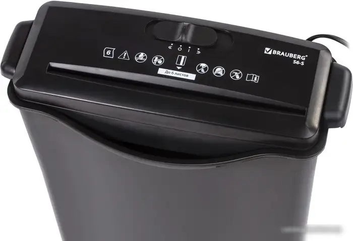 Шредер BRAUBERG S6-S 531087 – фото товара