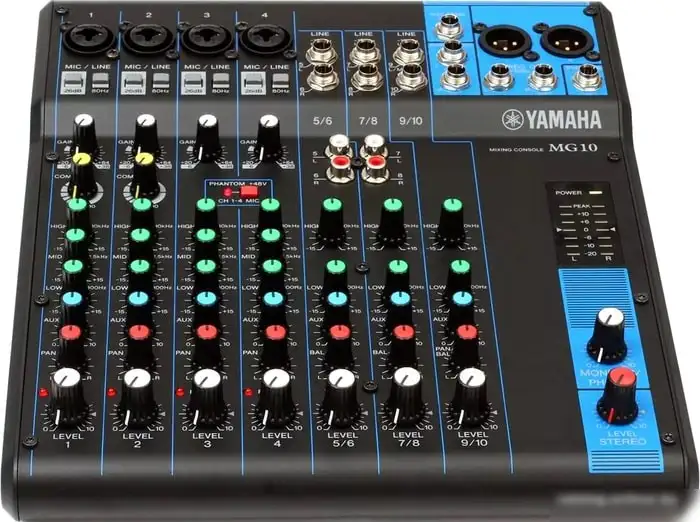 Микшерный пульт Yamaha MG-10 – фото товара