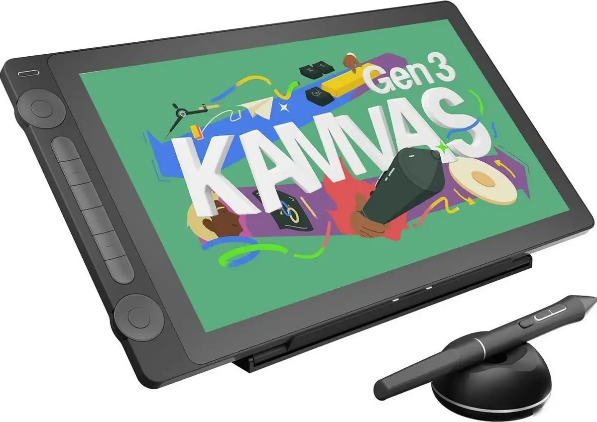 Графический монитор Huion Kamvas 16 Gen 3 GS1563 (черный) – фото товара