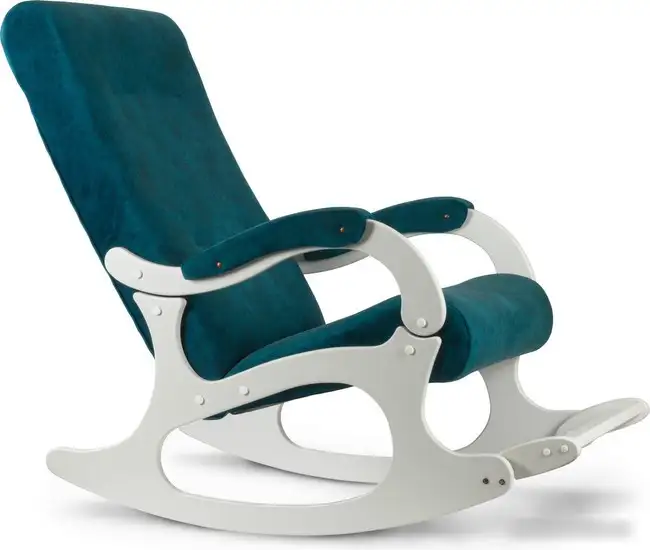 Кресло-качалка Бастион 4-2 (goya teal/white) – фото товара