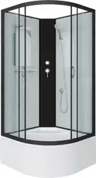 Душевая кабина Niagara Classic NG-6709-14BK 100x100x200 (прозрачное стекло/черный) - изображение в каталоге