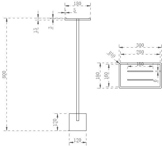 Abber Стойка Stein AS1635 (белый) – фото товара