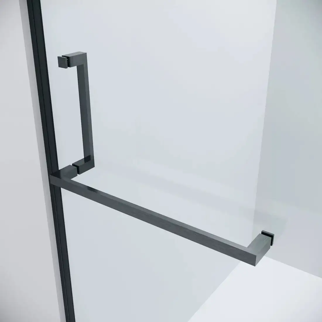 Душевой уголок Grossman Pragma 110x80x195 120.K33.03.1180.42.00 (графит сатин/прозрачное стекло) - фото товара