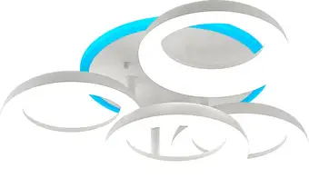 Припотолочная люстра Citilux Паркер Смарт CL225A140E RGB умная – изображение в каталоге