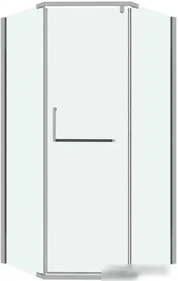 Душевой уголок Grossman Pragma 100x100x195 302.K33.03.1010.10.00 (хром/прозрачное стекло) - изображение в каталоге