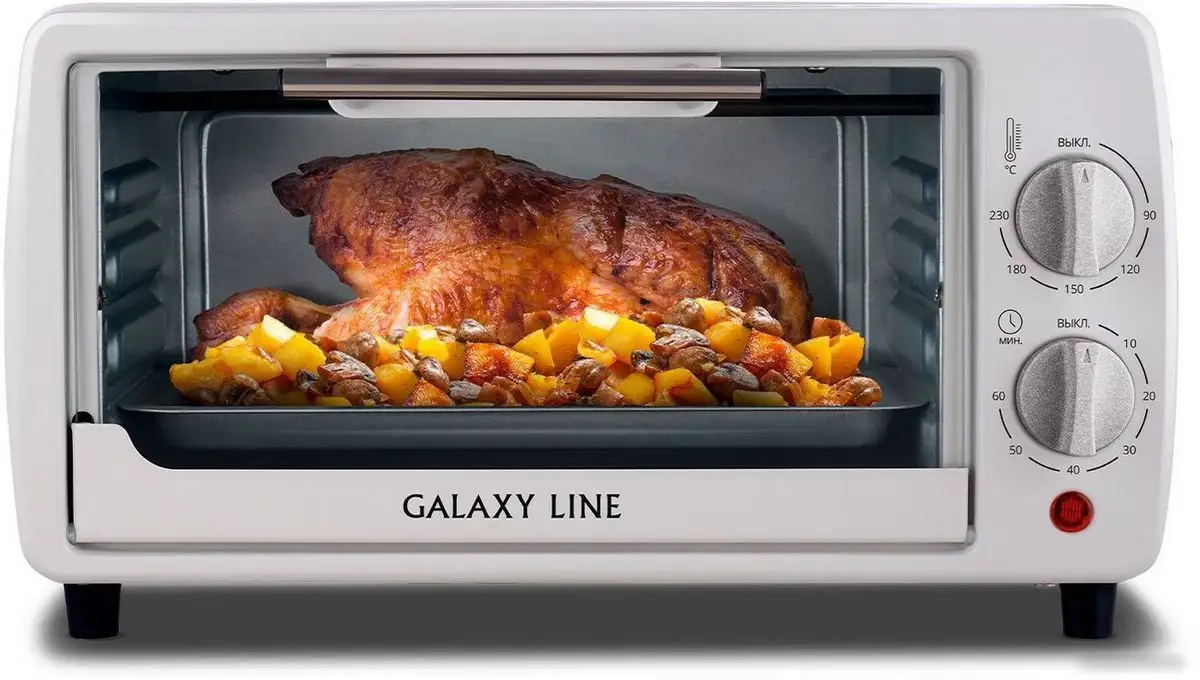 Мини-печь Galaxy Line GL2625 (белый) - фото товара
