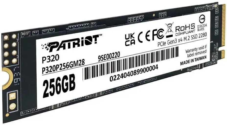 SSD Patriot P320 256GB P320P256GM28 – фото товара