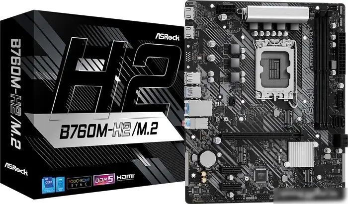 Материнская плата ASRock B760M-H2/M.2 – фото товара