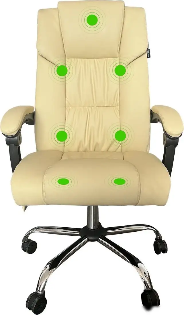 Офисное кресло CACTUS CS-CHR-OC04M-WT (слоновая кость) – фото товара