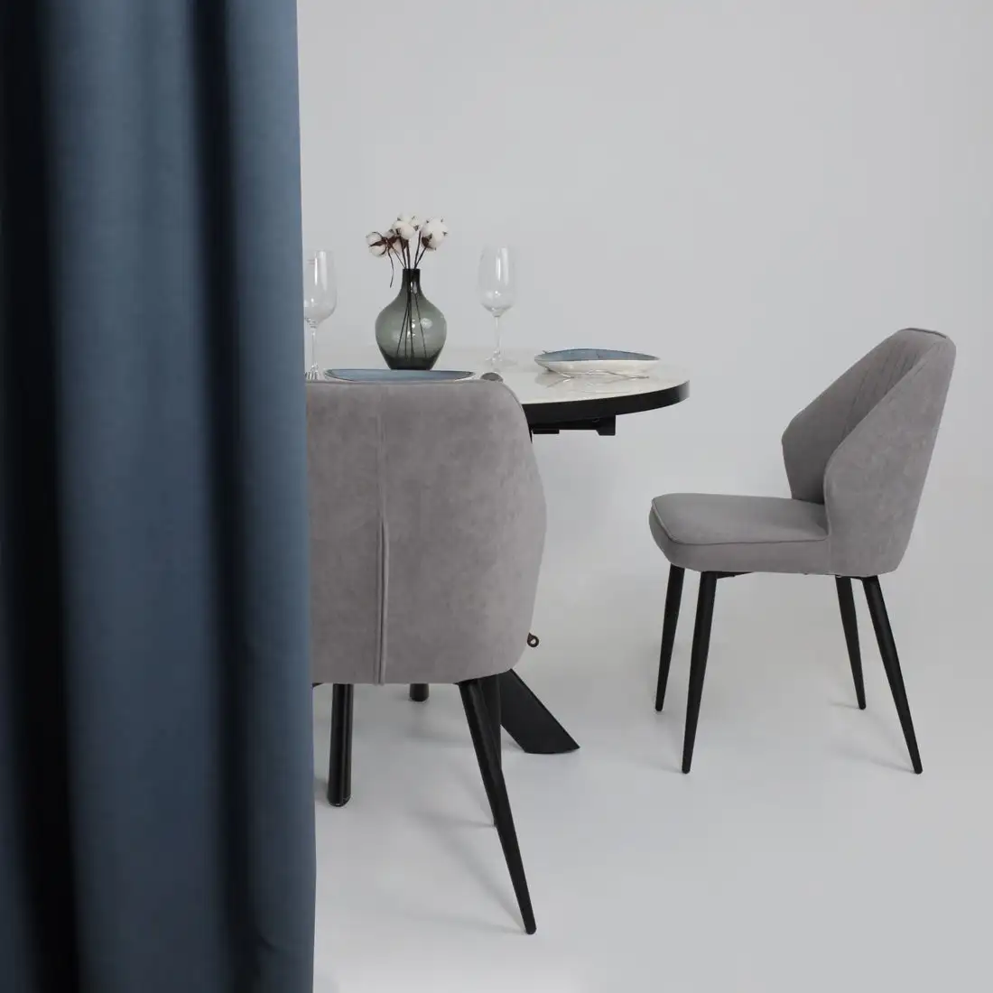 Стул Мамадома Michael (b22 Grey Lux/черный)