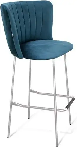 Стул Sheffilton SHT-ST36-1/S29 (тихий океан/хром лак) – изображение в каталоге