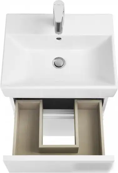 Roca Тумба под умывальник Roca Oleta 50 A857638806 (белый глянец) – фото товара