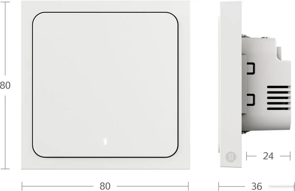 Выключатель Яндекс YNDX?00531 (1 клавиша) – фото товара